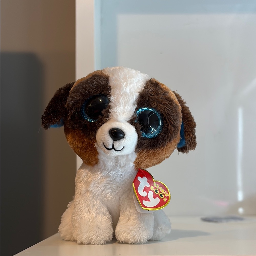 Ty Beanie Boo Plush with Sparkling Blue Eyes